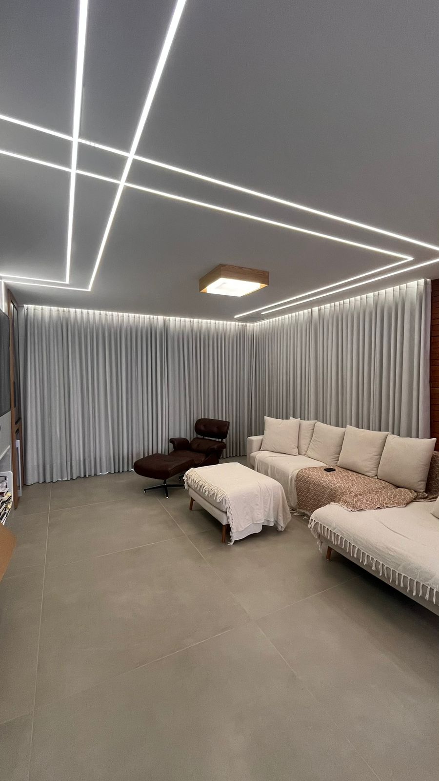 Cortinas para sala de estar